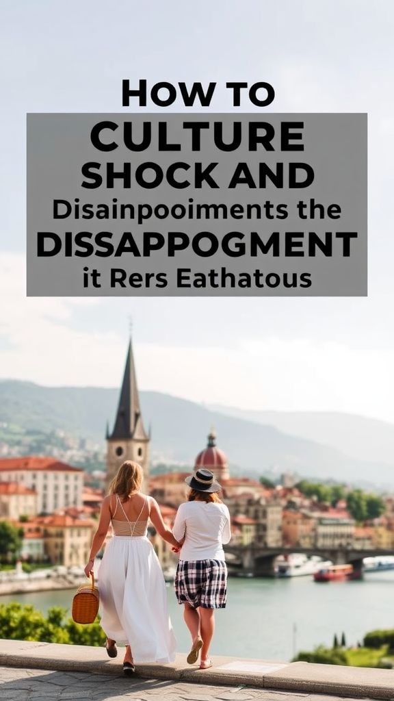 How to Handle Culture Shock and Disappointment on Your Most romantic luxury getaways in Europe