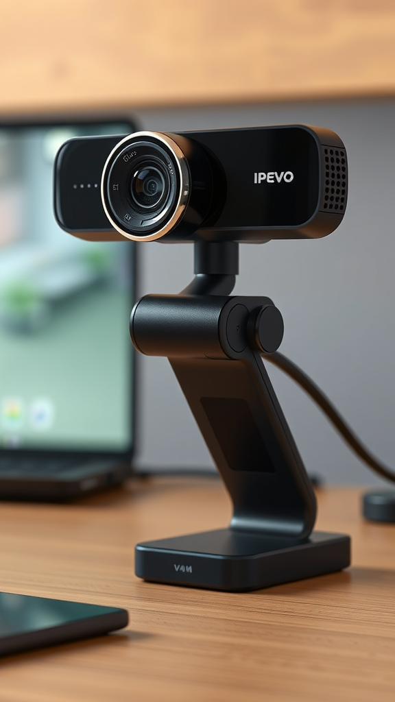 IPEVO V4K 8MP USB Document Camera – Ultra HD 3264×2448 Capture, 30 fps Live Streaming