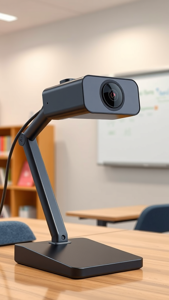 IPEVO V4K Ultra HD Document Camera – 8 MP, 3264×2448 & 1080p30 USB for Classroom Demo