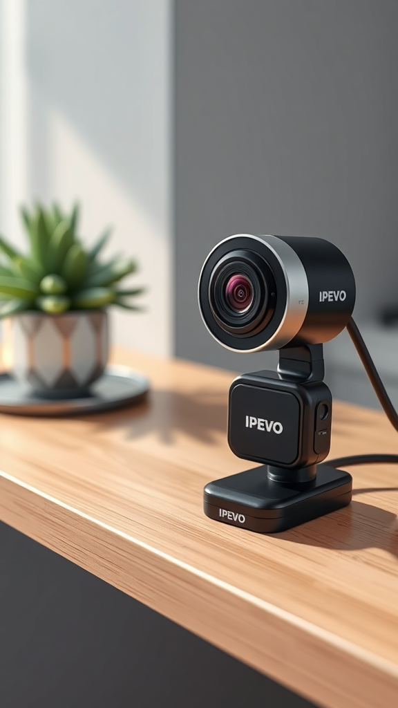 IPEVO V4K Ultra High Definition 8 MP USB Doc Cam – Sony CMOS, 30 fps, Multi-Platform