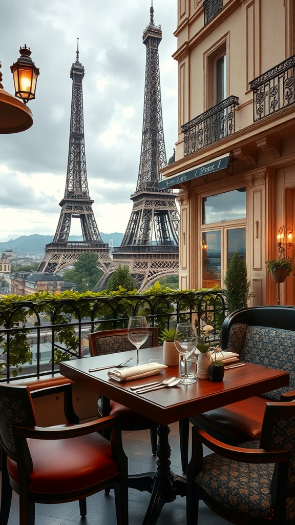 Luxury dining experiences in Paris