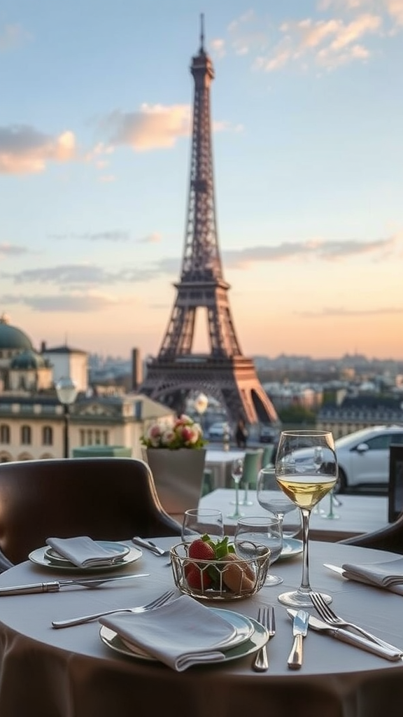 Luxury dining experiences in Paris