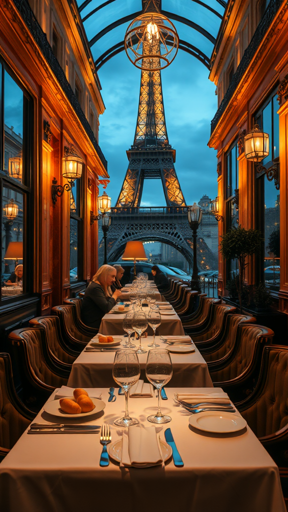 Luxury dining experiences in Paris