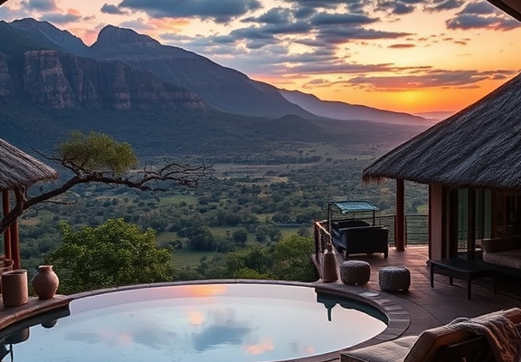 Luxury safari lodges in South Africa
