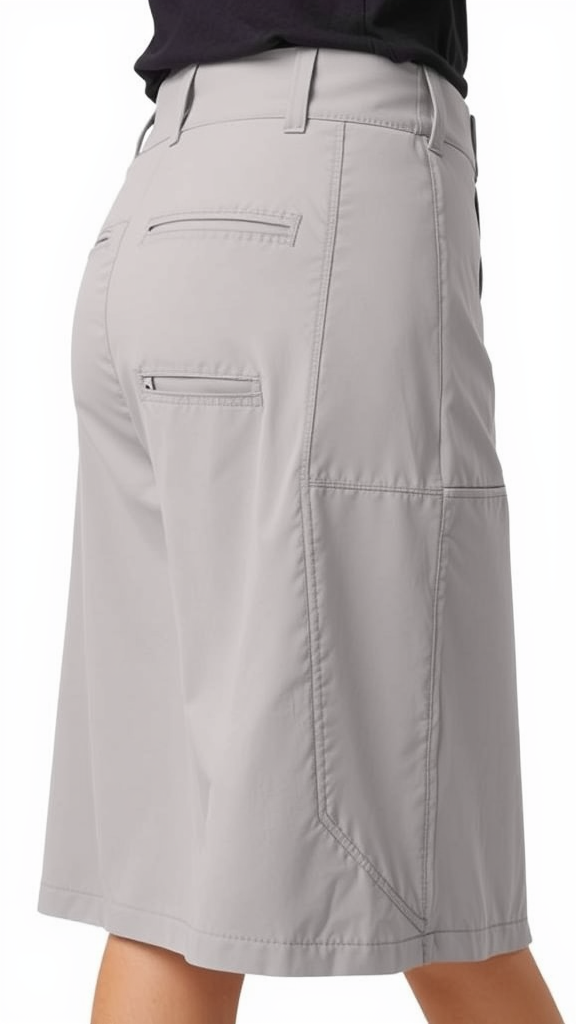 M MOTEEPI Women’s 16" Golf Skort with Pockets