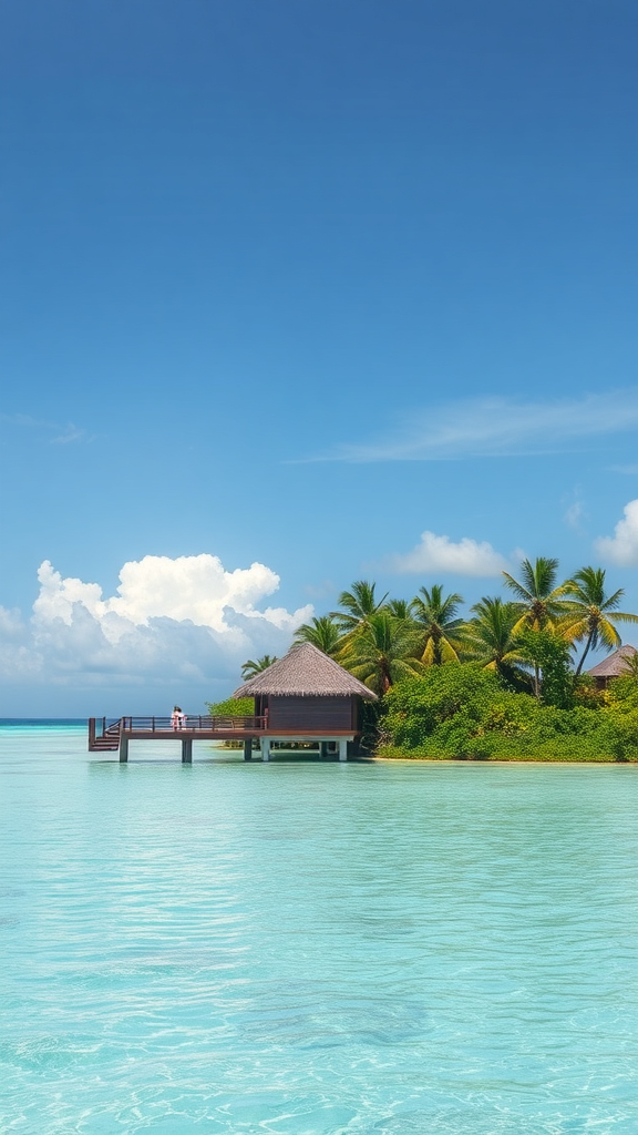 Private island vacations in the Maldives
