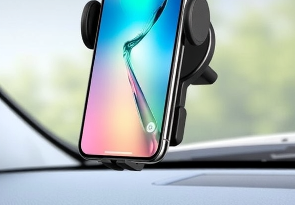 REOKILY 2026 360° Magnetic Car Phone Holder – 96 lb Suction Mount for iPhone & Android