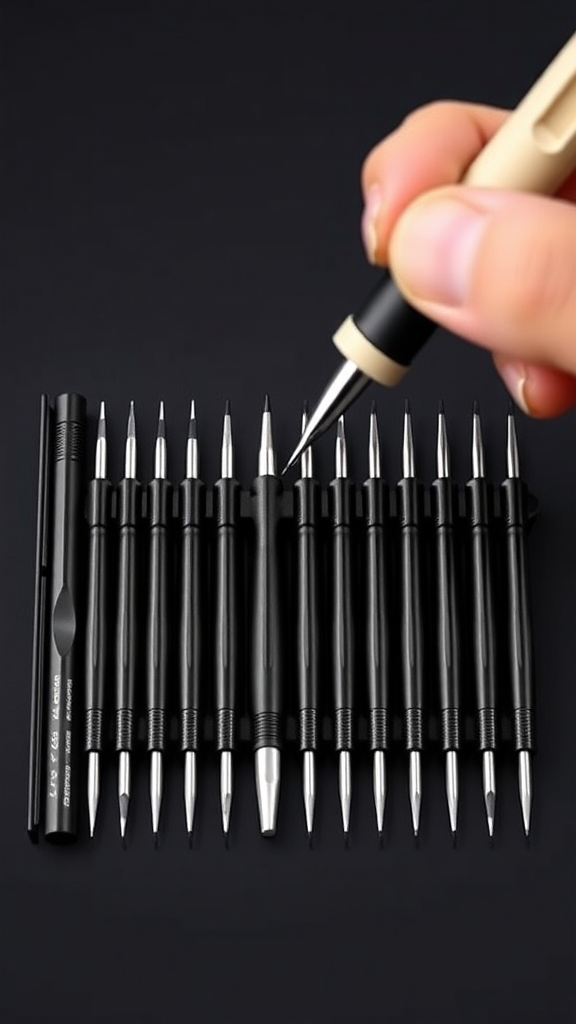 STREBITO 142-Piece Precision Screwdriver Set – Magnetic Repair Kit for iPhone, MacBook, PC