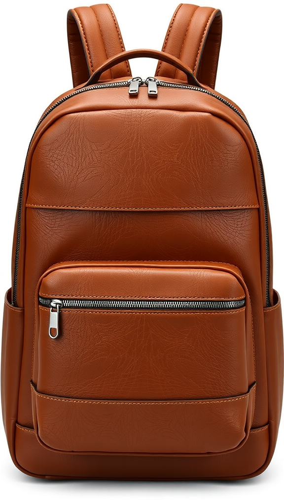 Samsonite Classic Leather Backpack, Cognac , One Size