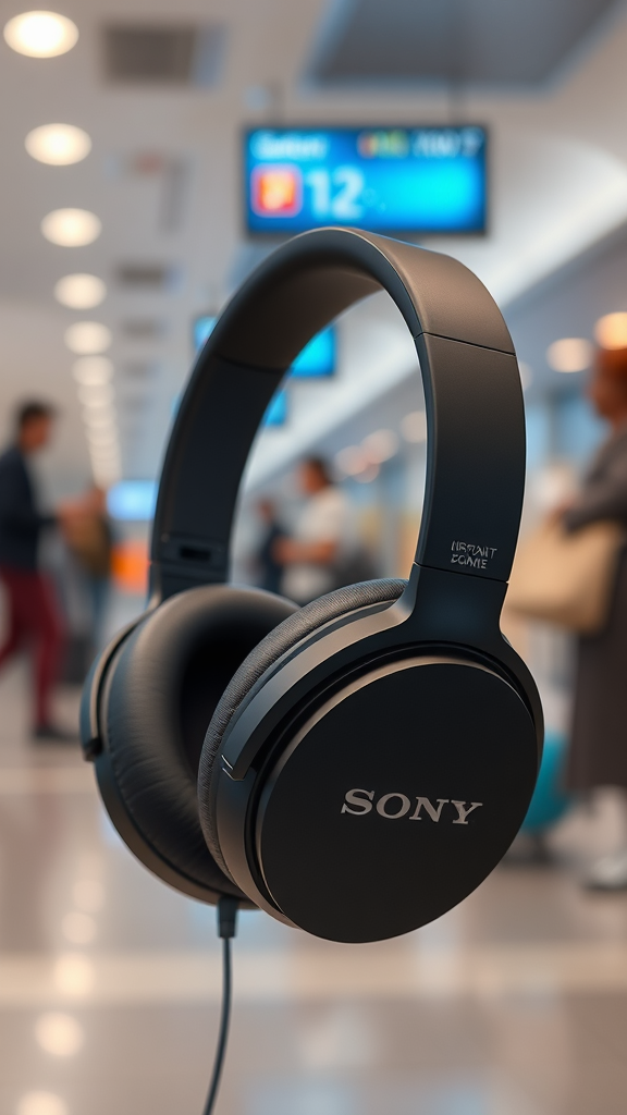 Sony WH-1000XM5 – Airport Essential ANC Headphones