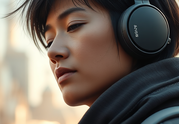 Sony WH-1000XM5 – Explore with Noise Cancelling Headphones