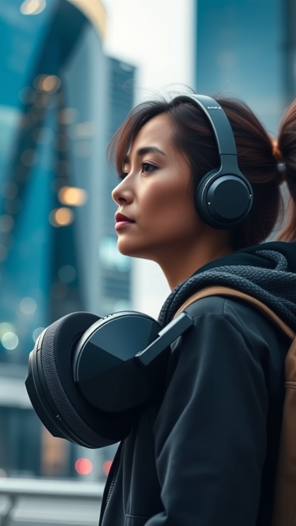 Sony WH-1000XM5 – Lightweight Travel ANC Headphones