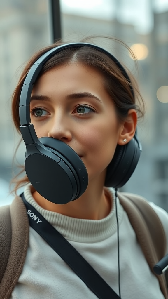 Sony WH-1000XM5 – Travel-Ready Noise Cancelling Headphones