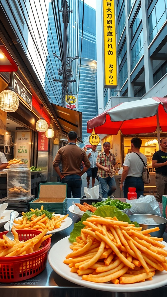 Street food vs. fine dining in Singapore