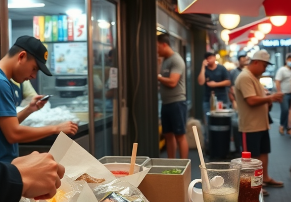 Street food vs. fine dining in Singapore