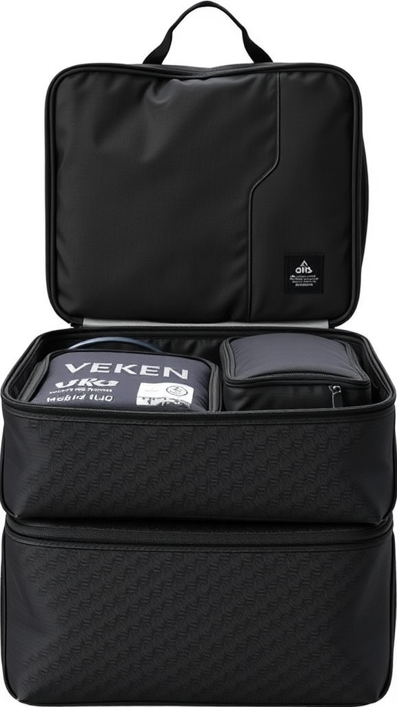 Veken 8 Set Packing Cubes for Travel Essentials – Durable Twill Fabric Highlight