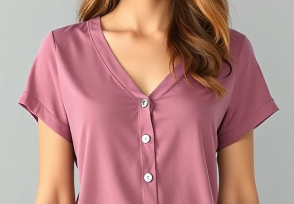 WEESO Women’s Summer Top – Short Sleeve V-Neck Blouse for Business Casual & Trendy Vacation Style