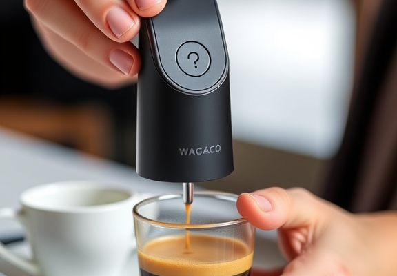 Wacaco Nanopresso: Battery-Free Handheld Espresso Maker, Lightweight Travel Tool