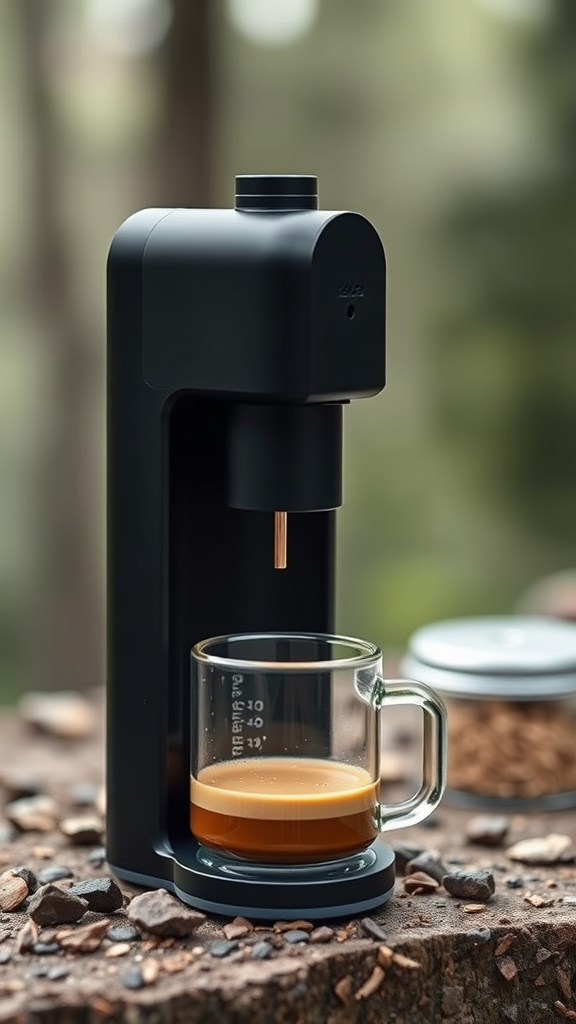 Wacaco Nanopresso: Portable Hand-Pump Espresso Machine for Camping & Hiking