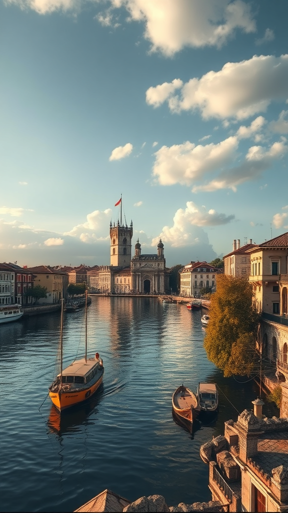 What are examples of destinations?