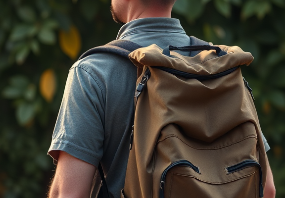 backpack for working man