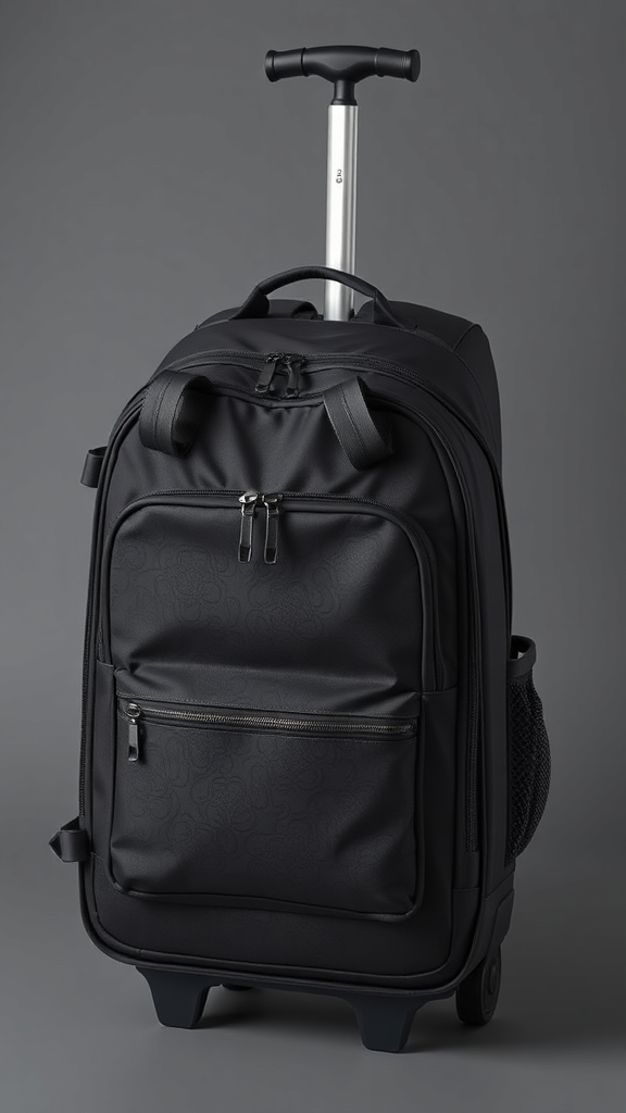 backpack with trolley sleeve