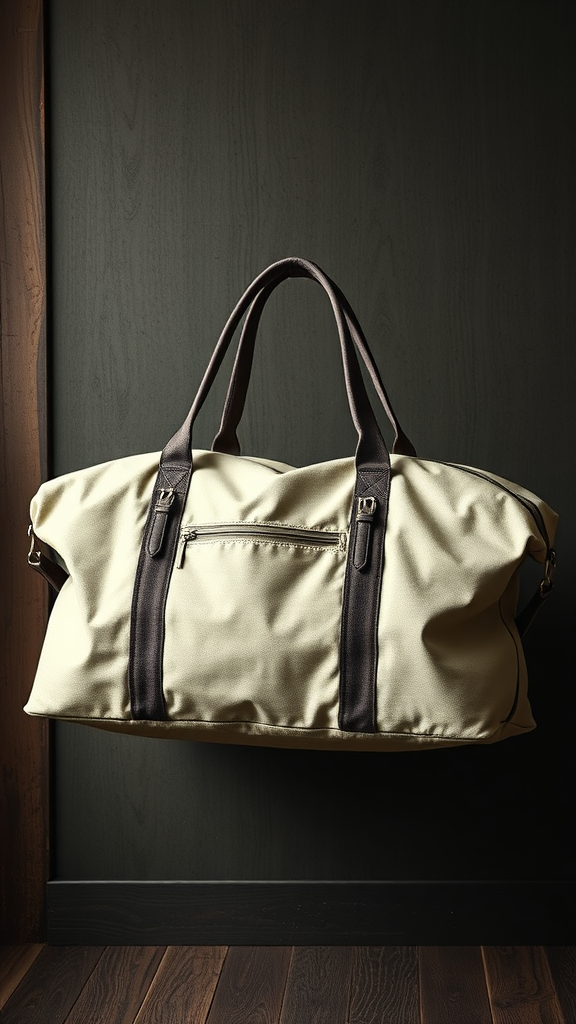 canvas duffle bag
