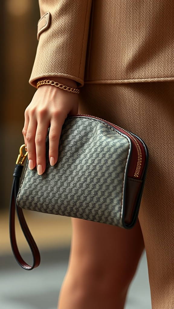 designer wristlet