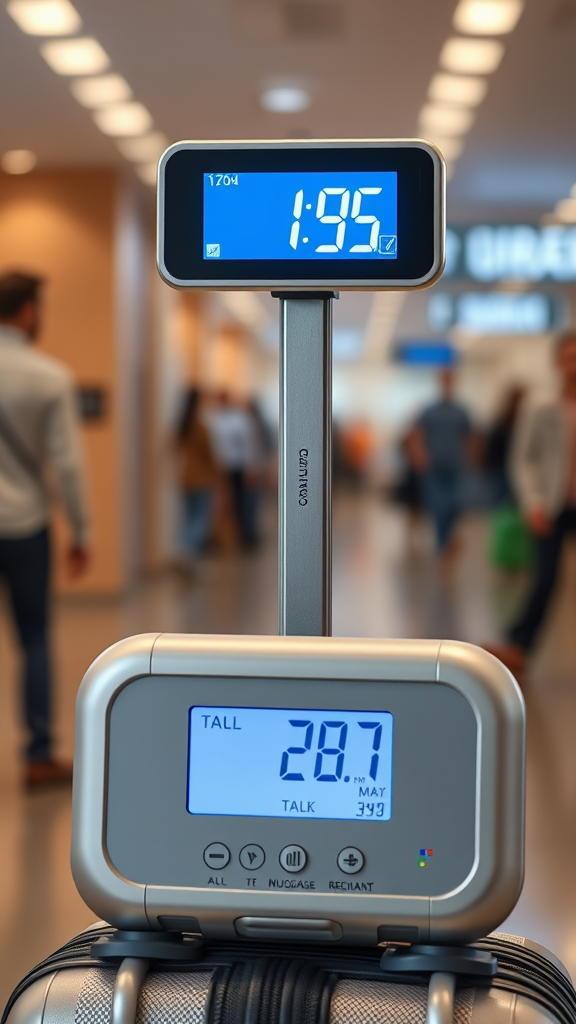 digital luggage scale