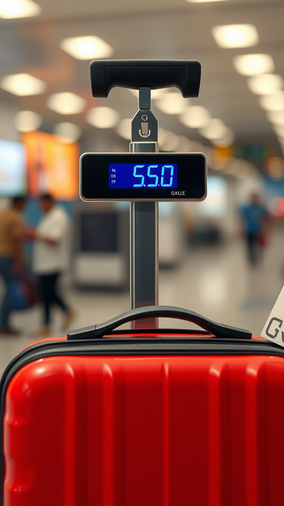 electronic luggage scale