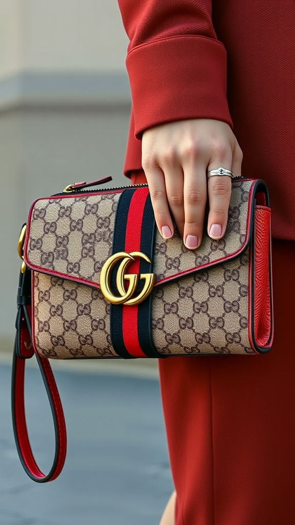 gucci wristlet