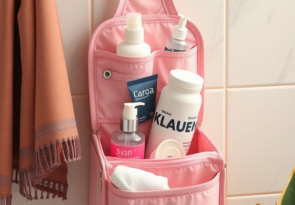 hanging toiletry bag for women