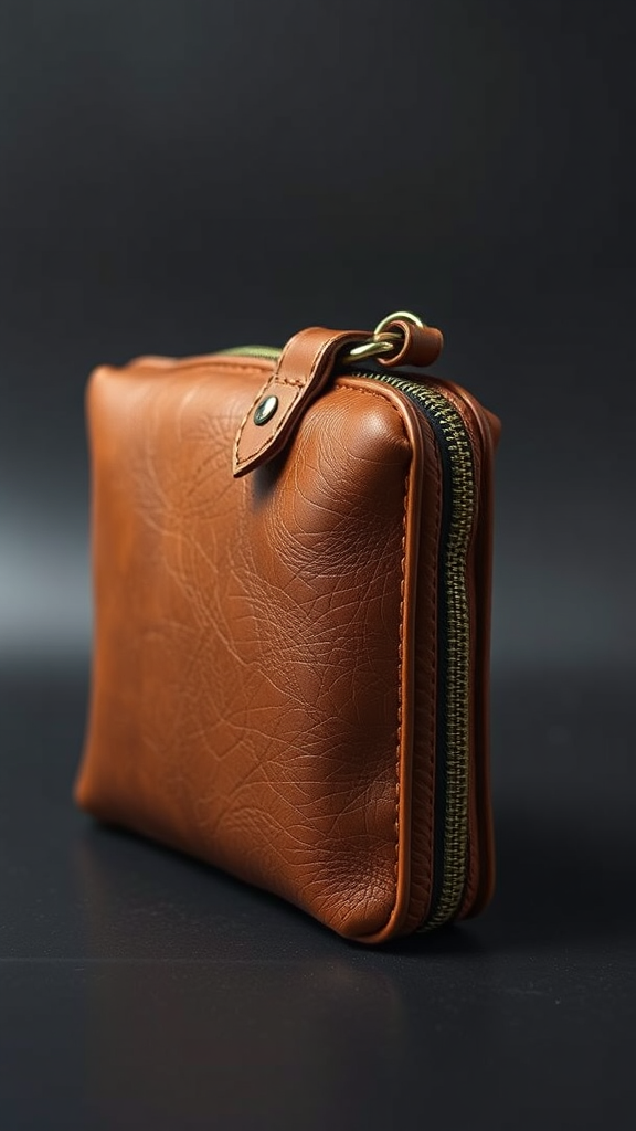 leather dopp kit
