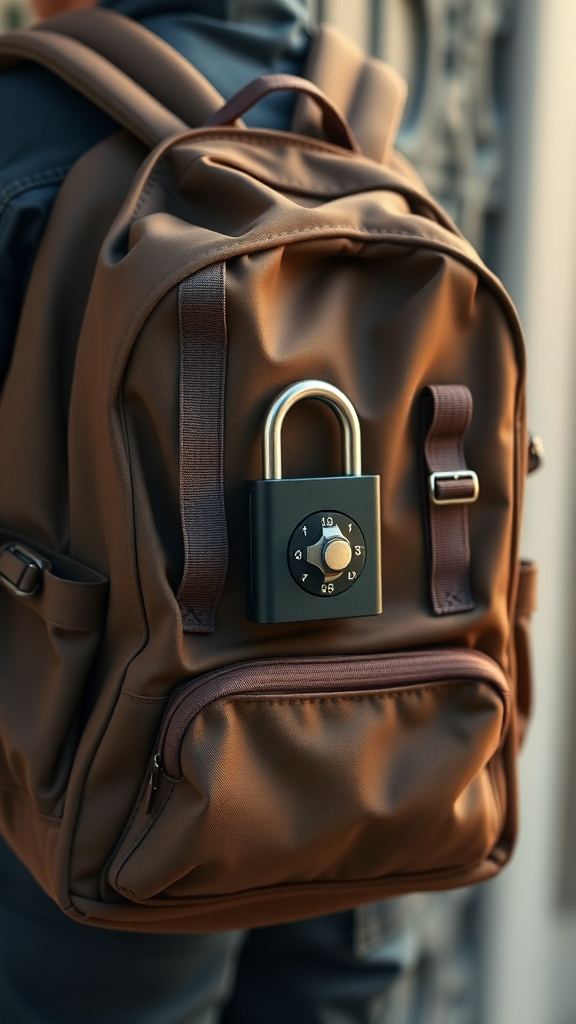 lockable rucksack