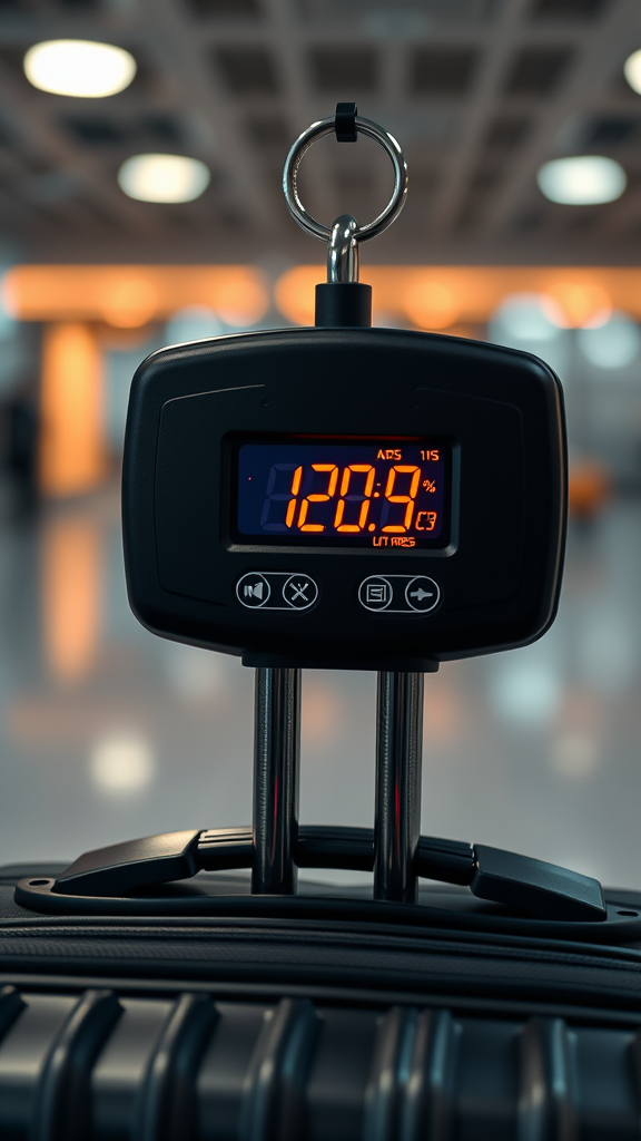 luggage scale for weighing suitcases