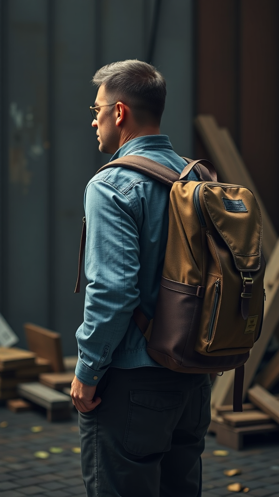 men's work backpack