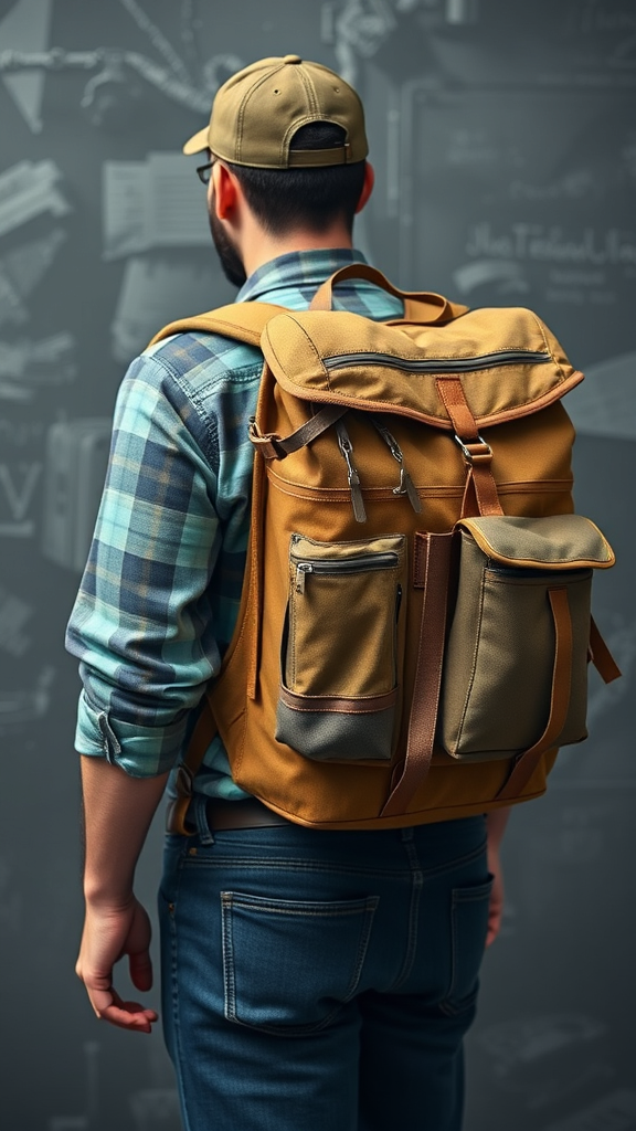 mens work backpack