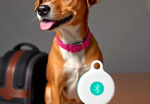 Apple MFi Certified Air Tracker Tags 2 Pack – Bluetooth Locators for Pet, Wallet & Luggage
