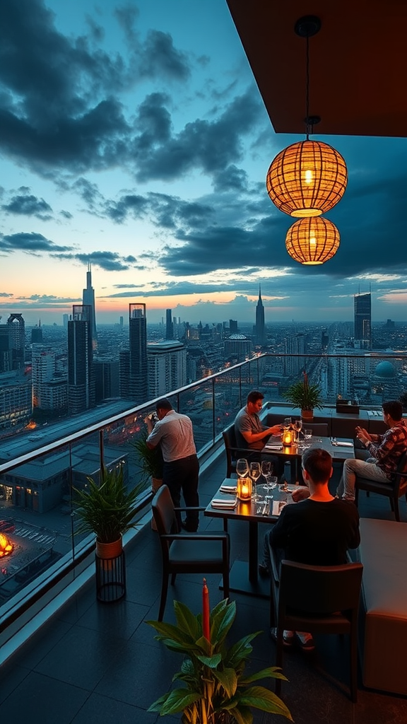 Best rooftop dining in Bangkok