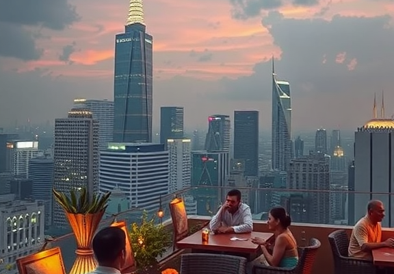 Best rooftop dining in Bangkok