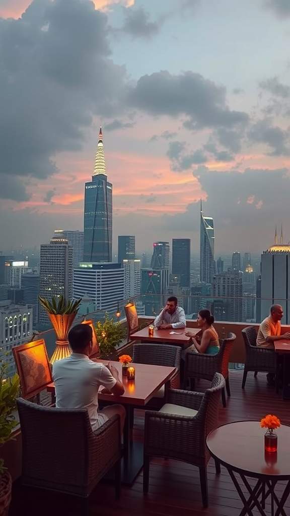 Best rooftop dining in Bangkok