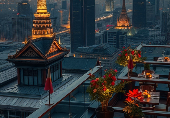 Best rooftop dining in Bangkok