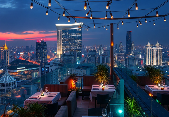 Best rooftop dining in Bangkok
