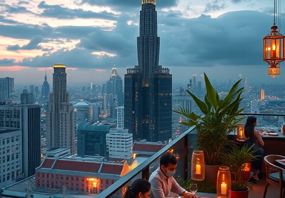 Best rooftop dining in Bangkok