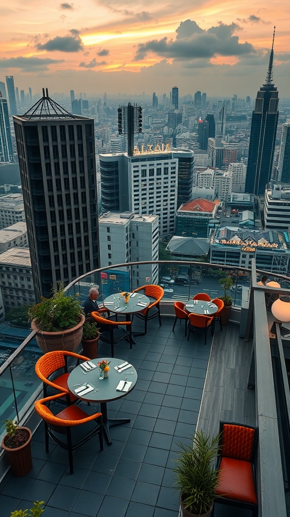 Best rooftop dining in Bangkok
