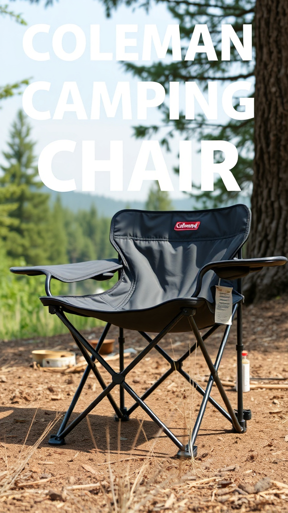 Coleman Portable Camping Chair: “Coleman Portable Camping Chair: Comfort, Setup Time & Durability Tested”