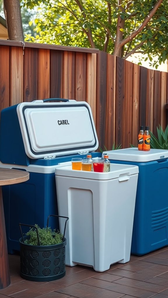 Coolers and outdoor beverage dispensers: “Coolers and Outdoor Beverage Dispensers:
