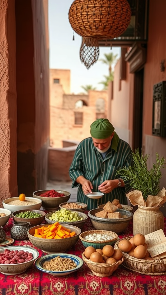 Cultural food experiences in Morocco