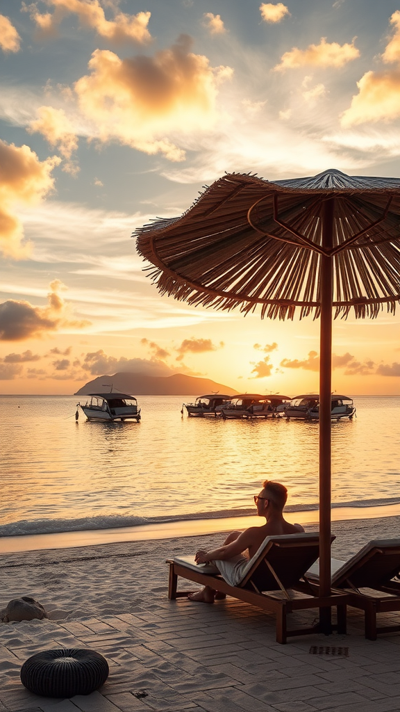Gili Islands luxury guilt? Use a fixed splurge budget and affirmations to enjoy indulgence confidently