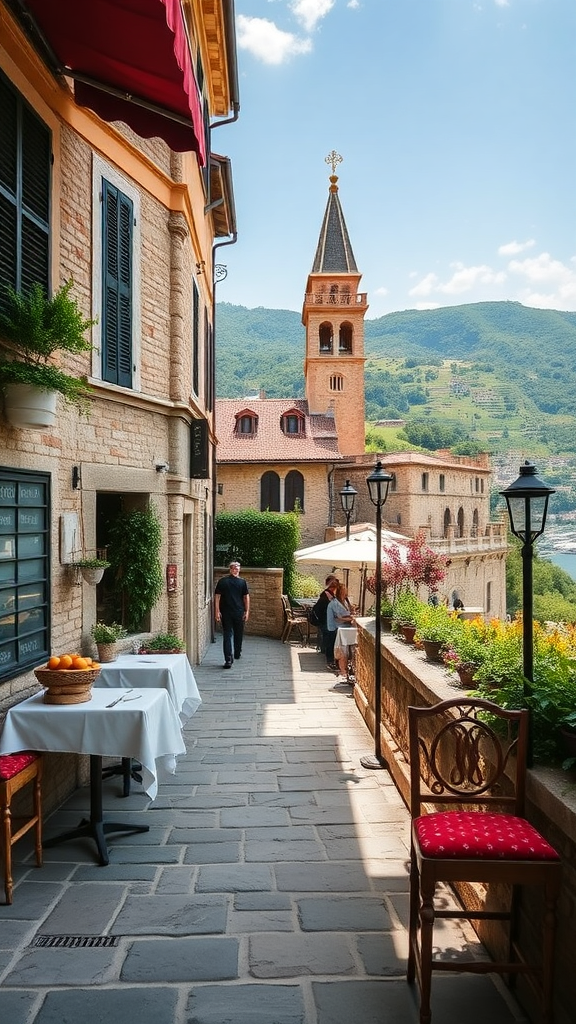 Gourmet travel itinerary for Italy